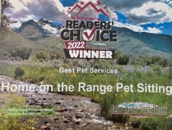 2022 Readers Choice
Best Pet Services
Winner