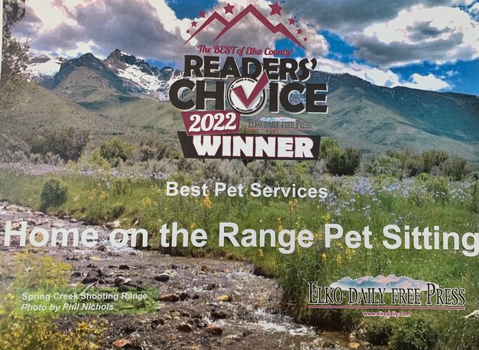 2022 Readers Choice
Best Pet Services
Winner